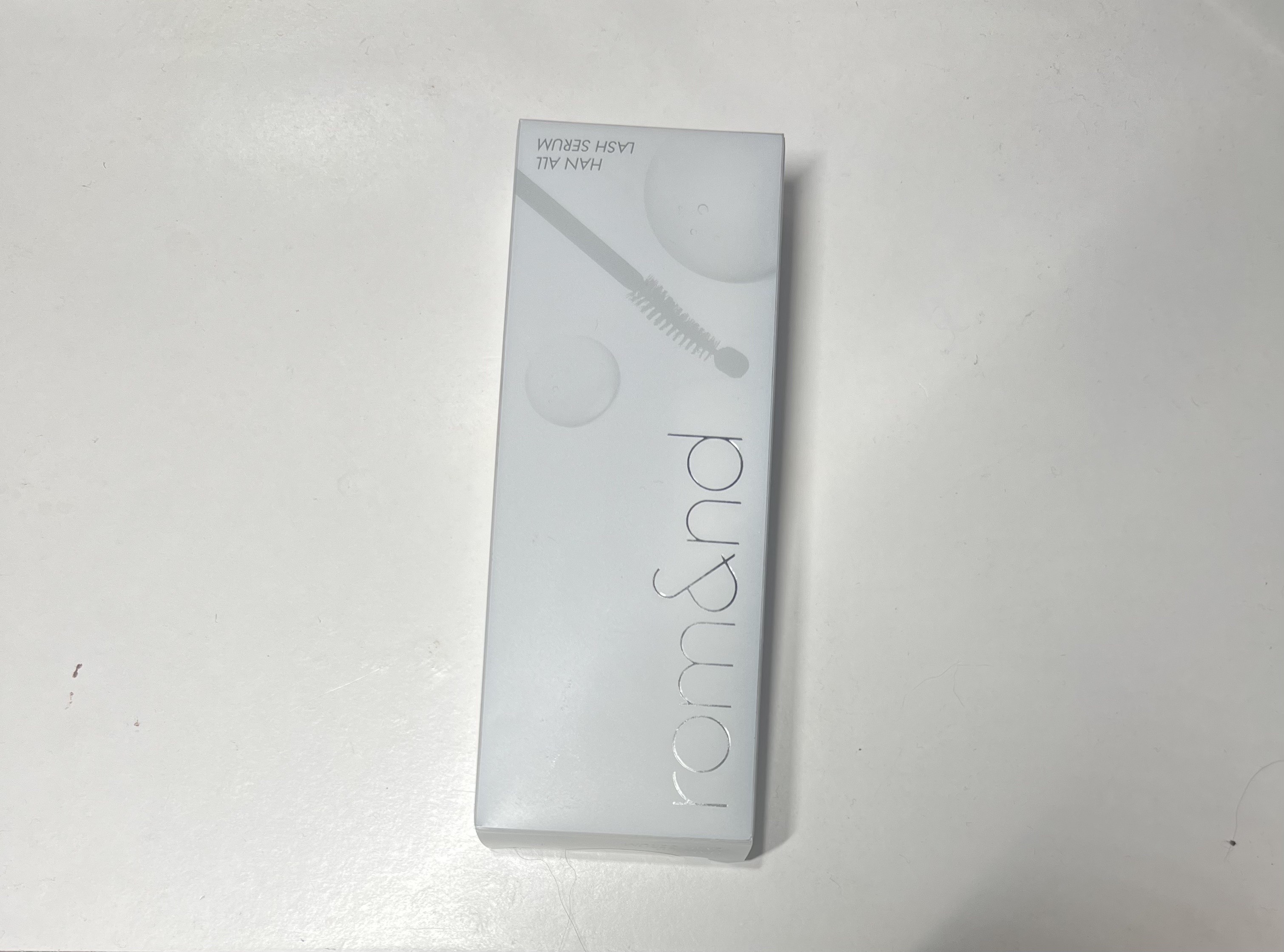 ハンオールラッシュセラム/rom&nd/まつげ美容液を使ったクチコミ（3枚目）