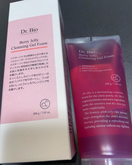 ベリーゼリークレンジングジェルフォーム/Dr.Bio/クレンジングジェルを使ったクチコミ(2枚目)