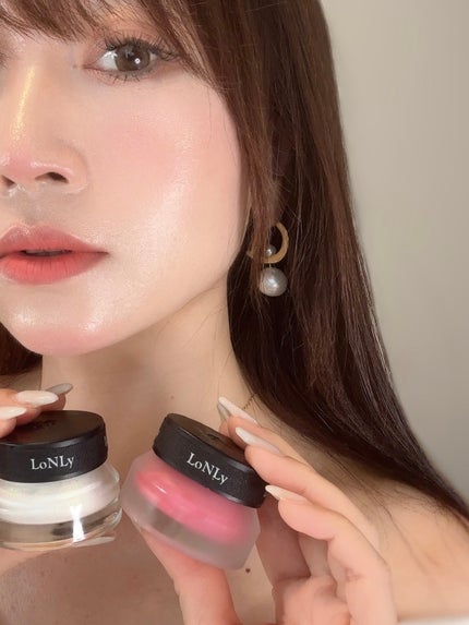 LoNLy シンティランテカラーセラム/LoNLy /リキッドチークを使ったクチコミ(4枚目)