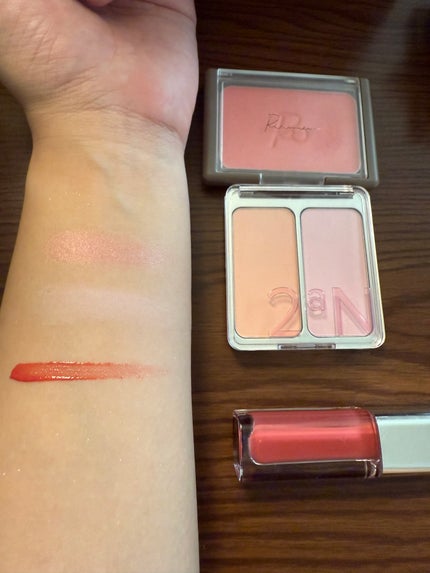 ヴェールグロウチーク/Ririmew/パウダーチークを使ったクチコミ(5枚目)