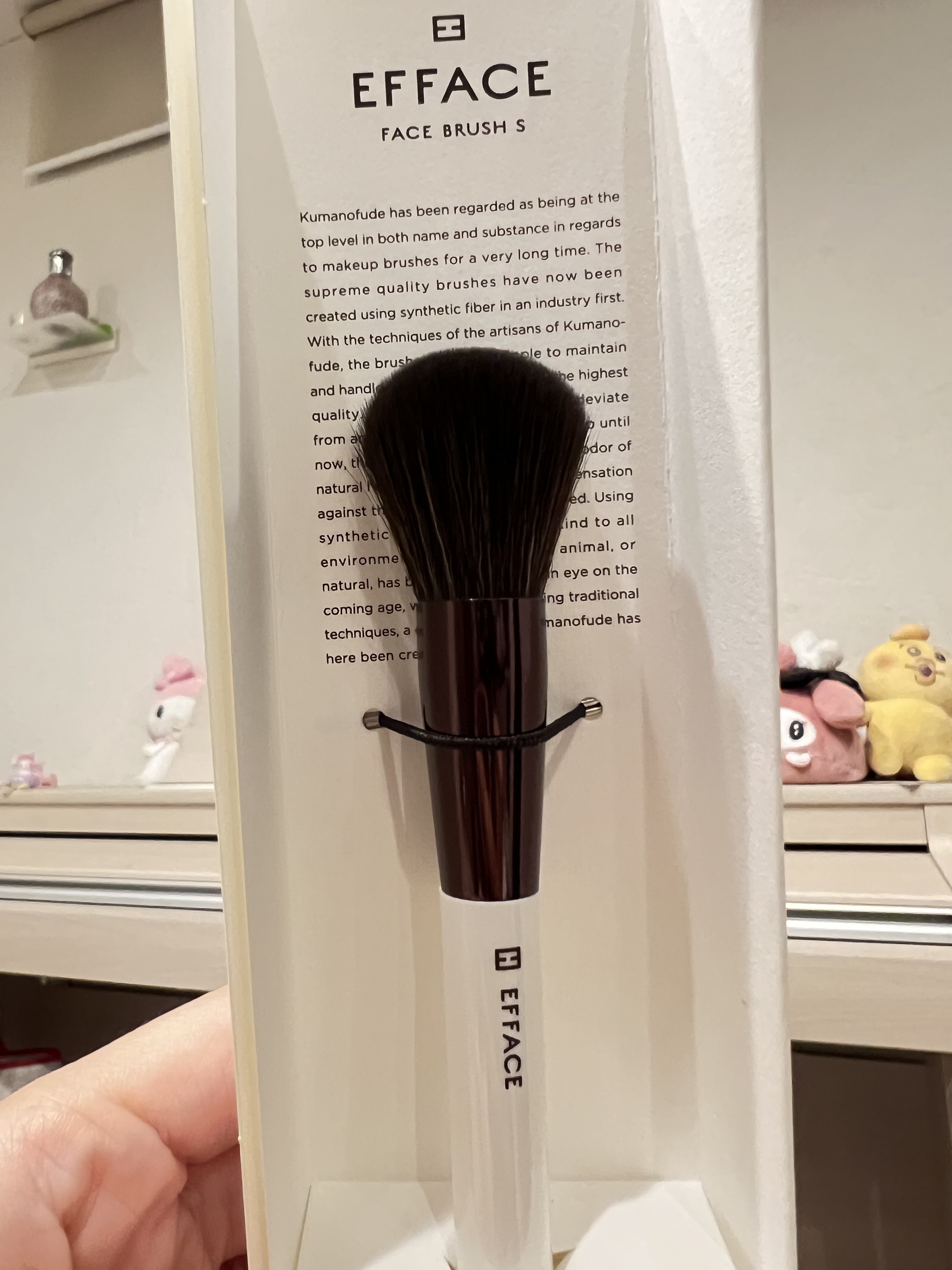 ブロス　エフェイス（EFFACE）メイクブラシ　フェイスブラシLサイズ/エフェイス/メイクブラシを使ったクチコミ（2枚目）