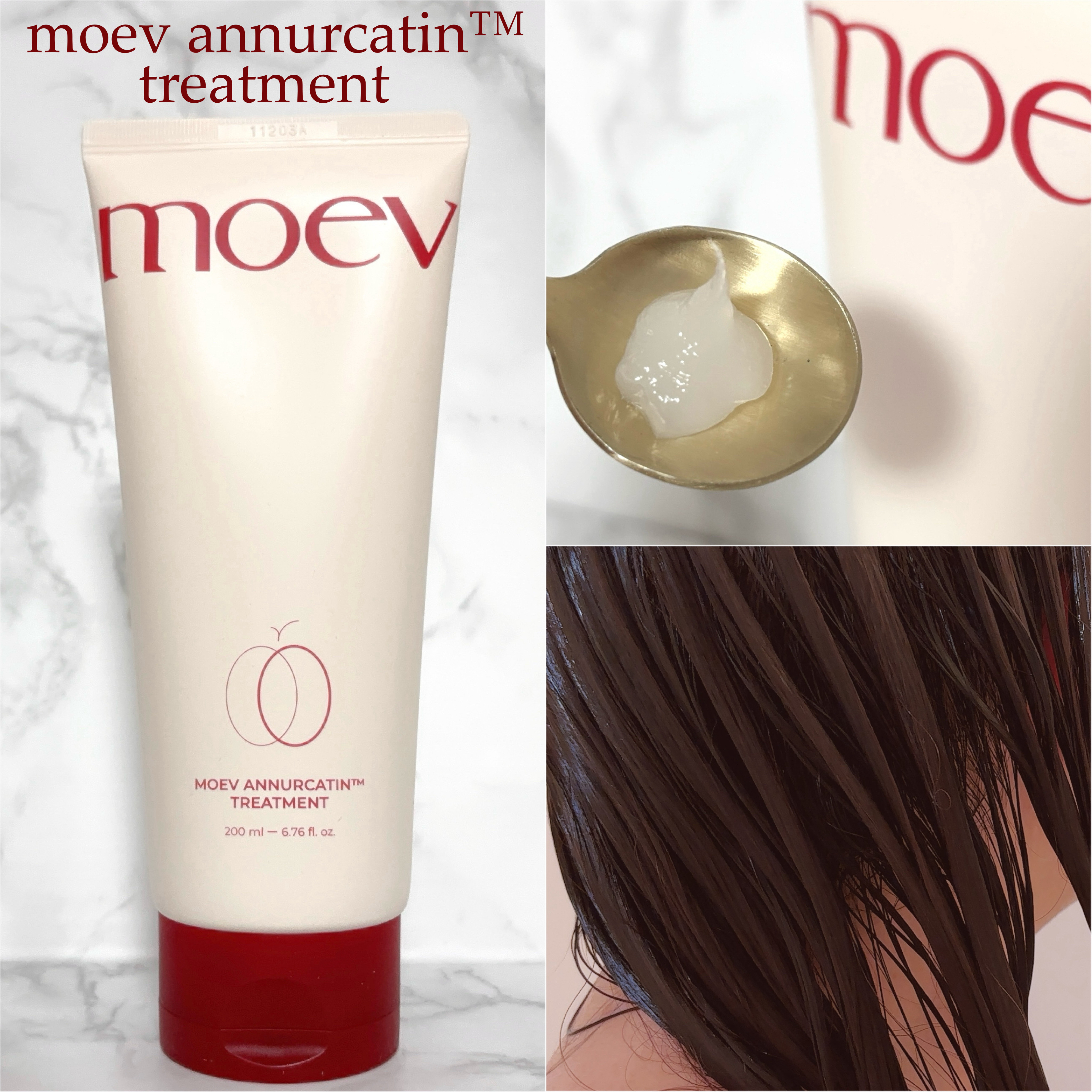 モエブ アヌカチン シャンプー/トリートメント/moev/市販シャンプーを使ったクチコミ（3枚目）