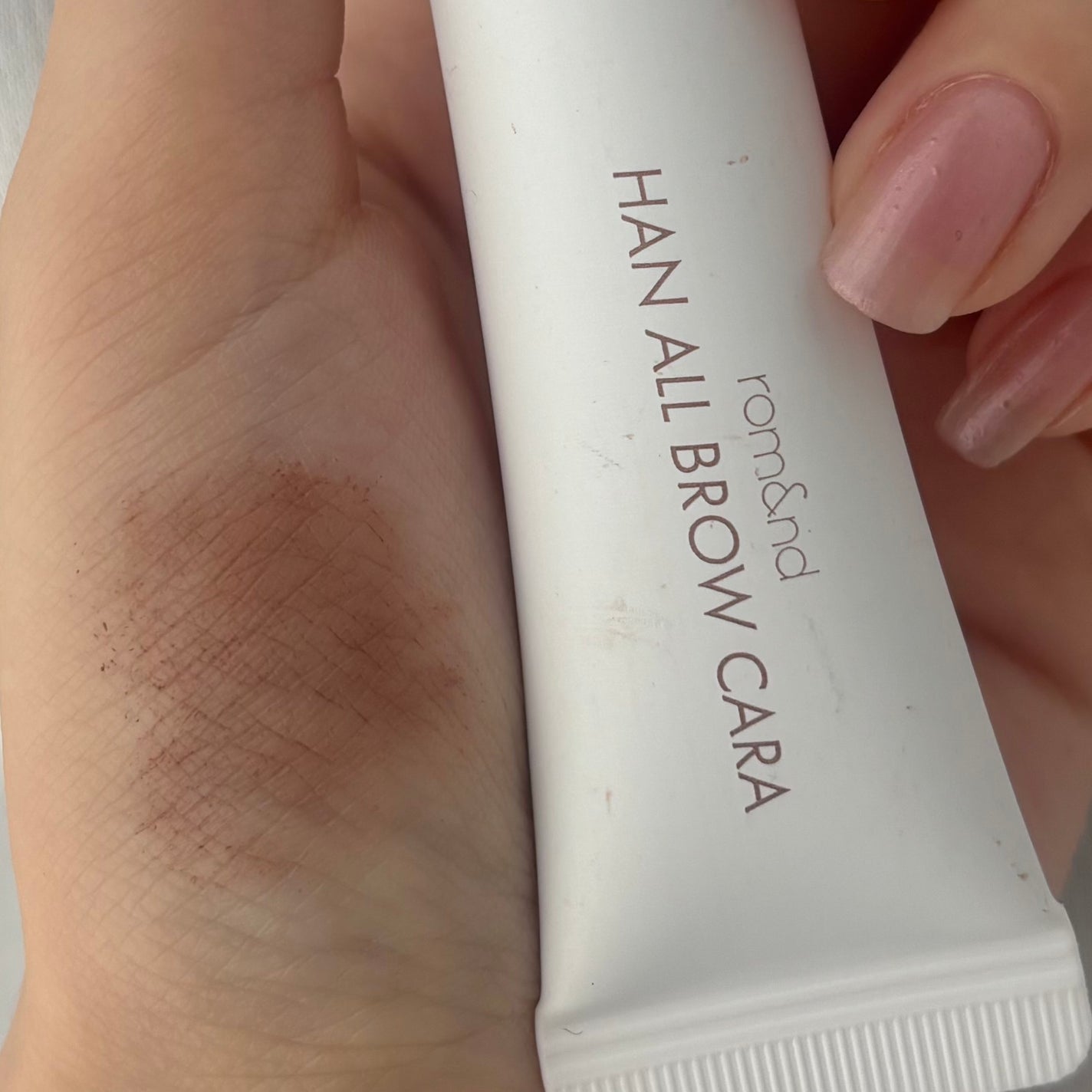 ハンオールブロウカラ/rom&nd/眉マスカラを使ったクチコミ(1枚目)