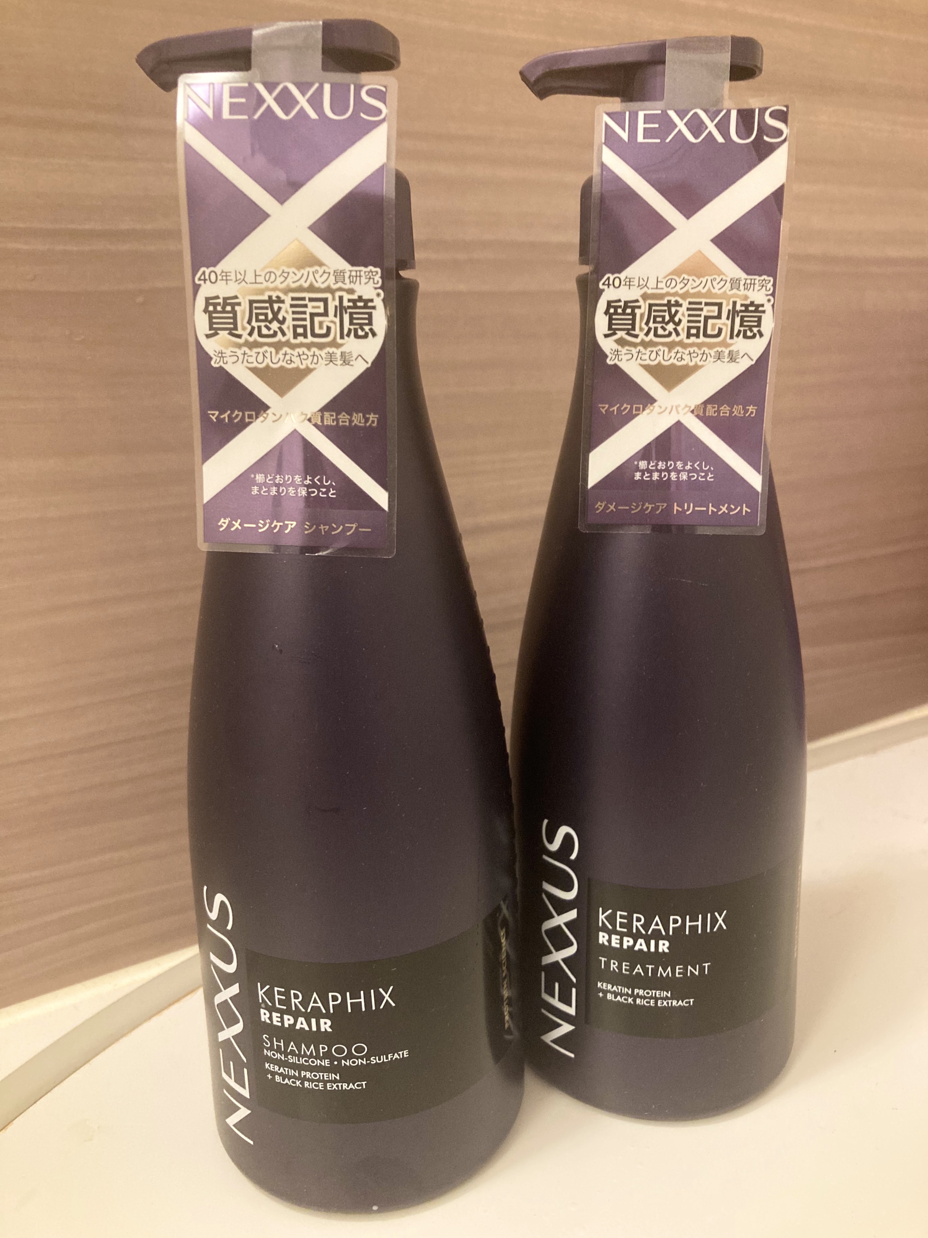 ネクサス ケラフィックスリペア シャンプー/トリートメント/NEXXUS(ネクサス)/市販シャンプーを使ったクチコミ（1枚目）