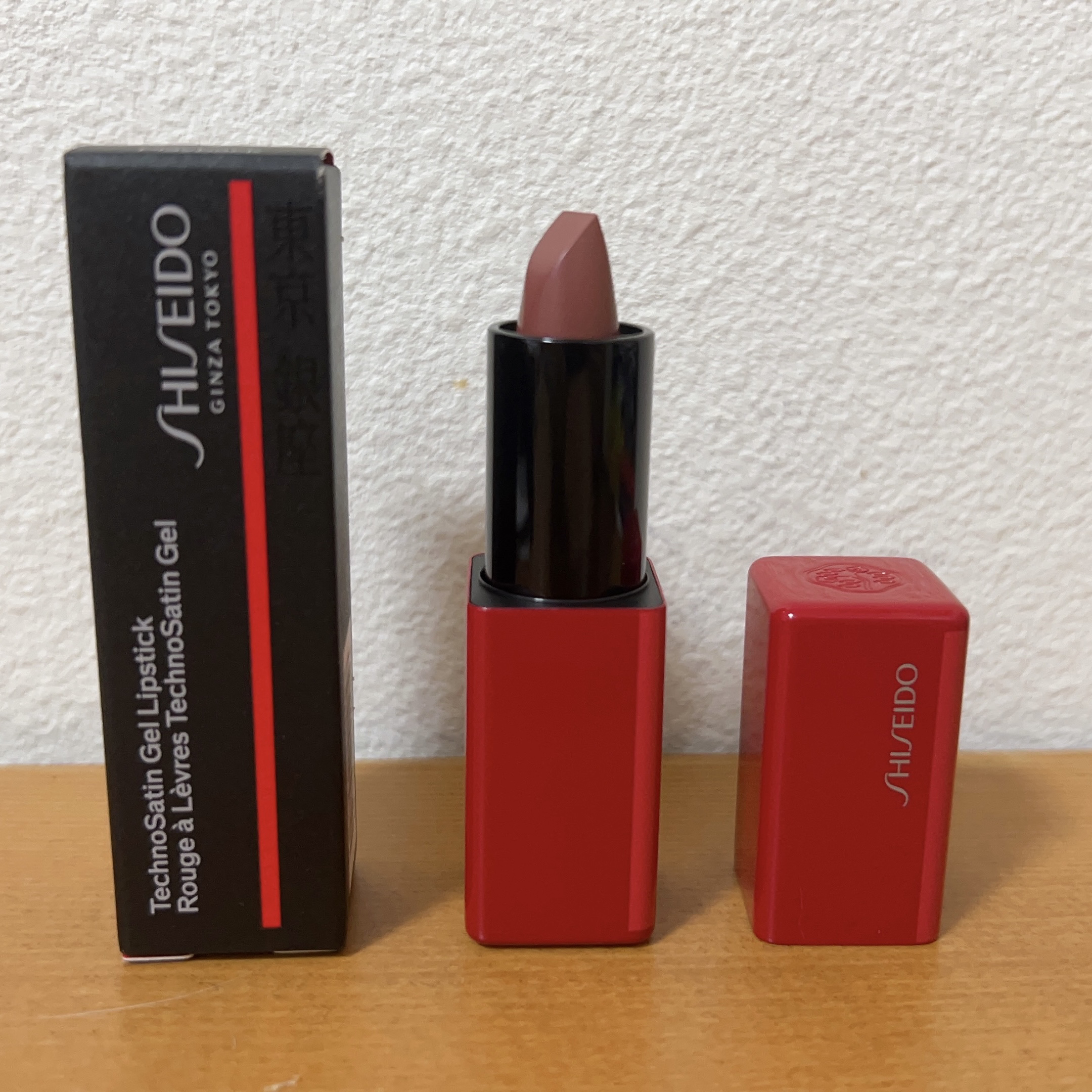 テクノサテン ジェル リップスティック 405	Playback/SHISEIDO/口紅を使ったクチコミ（1枚目）