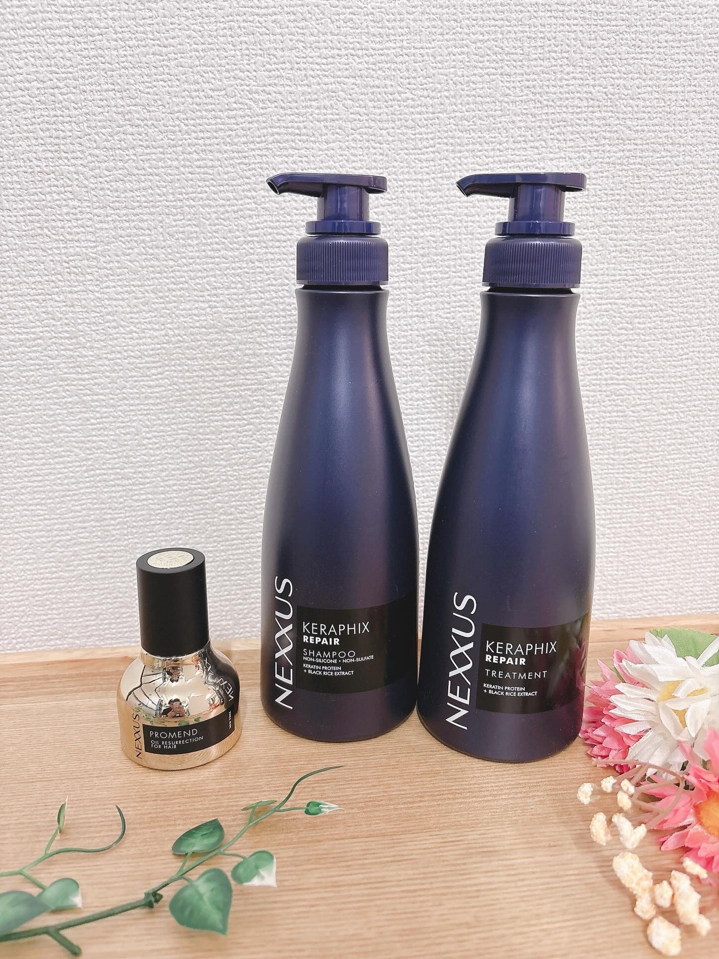 ケラフィックスリペア シャンプー・トリートメント/NEXXUS(ネクサス)/市販シャンプーを使ったクチコミ(1枚目)