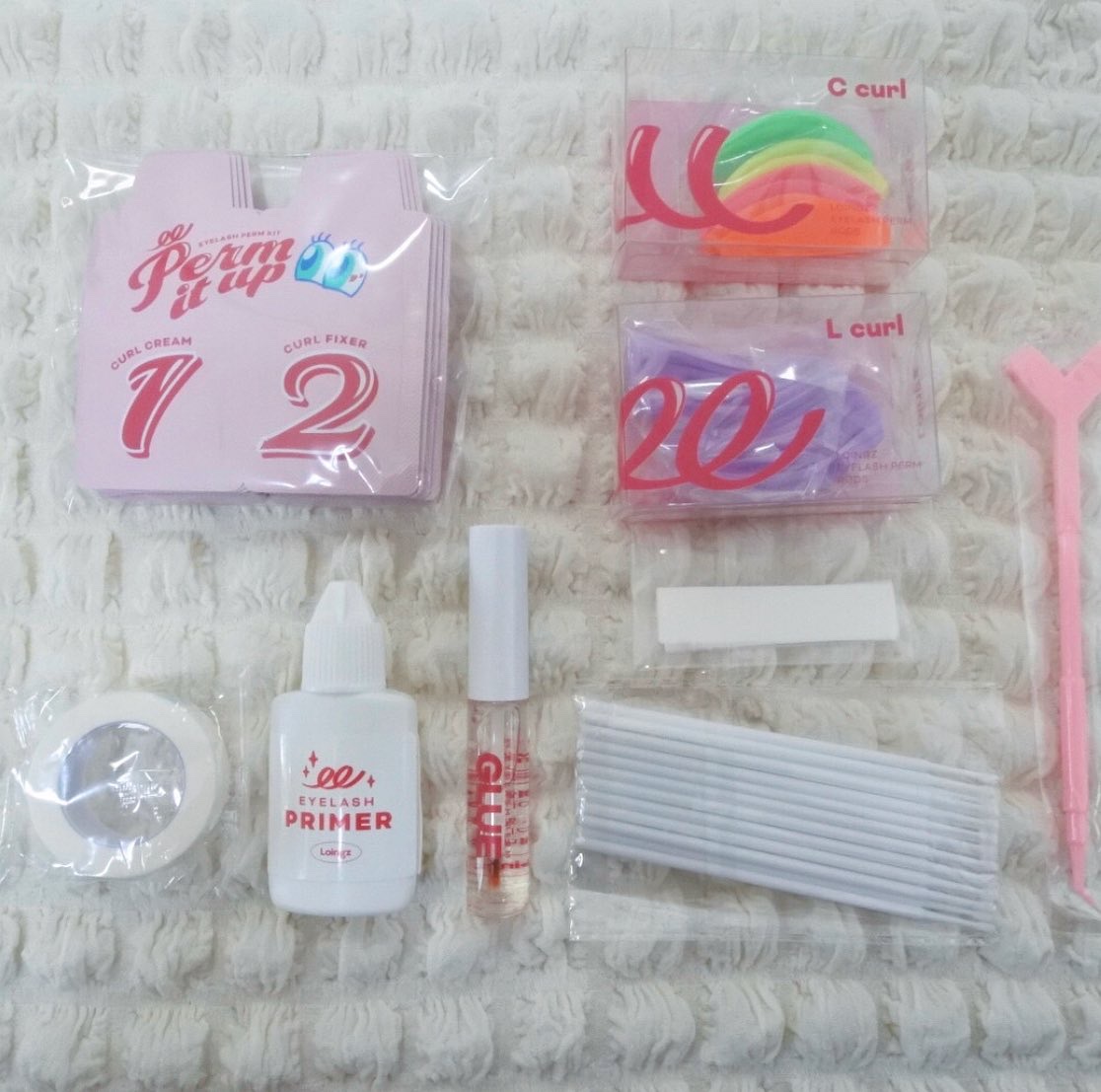 ⁡パーマイットアップアイラッシュパーマキット/Loingz/その他キットセットを使ったクチコミ（2枚目）