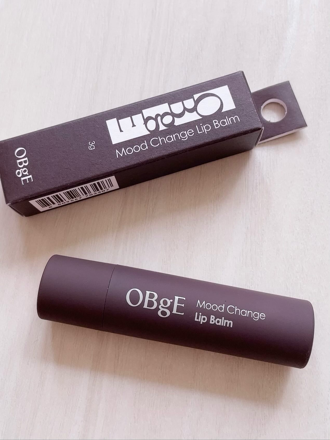 ムードチェンジリップバーム/オブジェ/リップバームを使ったクチコミ（3枚目）