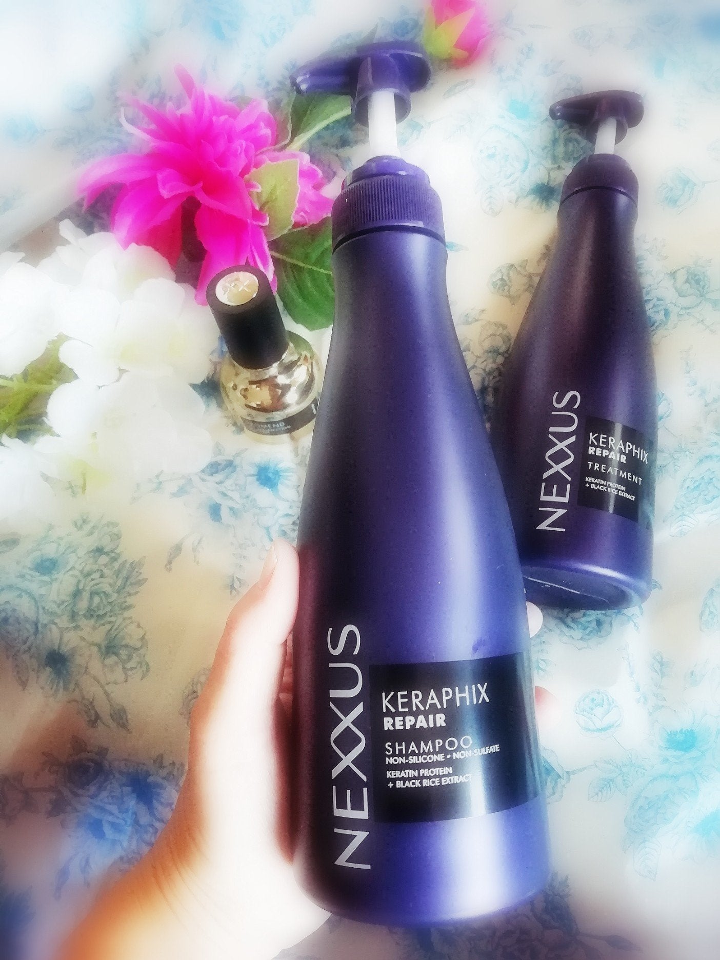 ケラフィックスリペア シャンプー・トリートメント/NEXXUS(ネクサス)/市販シャンプーを使ったクチコミ(2枚目)