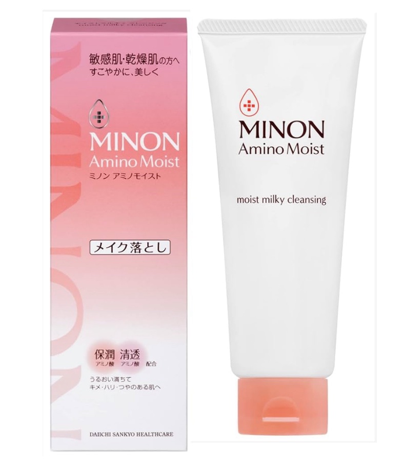 ミノン アミノモイスト モイストミルキィ クレンジング/ミノン/ミルククレンジングを使ったクチコミ（1枚目）