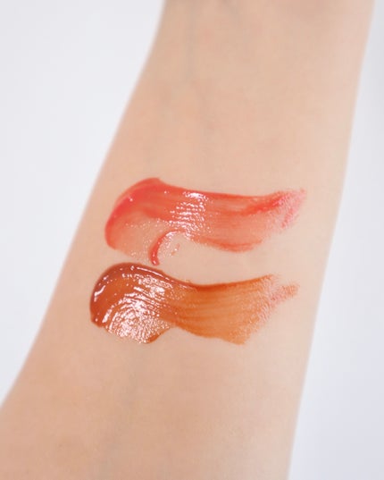 Dewy Syrup Tint/EITHER&/口紅を使ったクチコミ(3枚目)