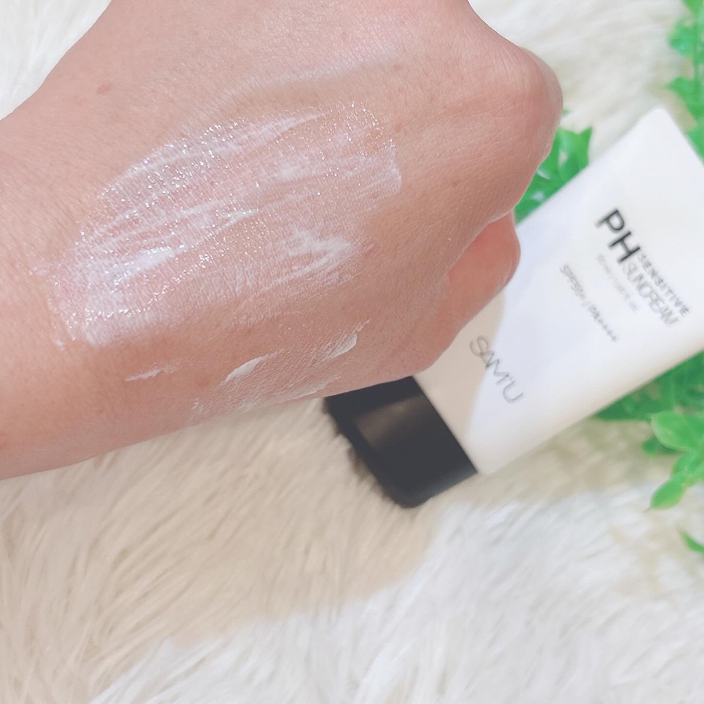 サミュ PHセンシティブサンクリーム/SAM'U/日焼け止めクリームを使ったクチコミ（3枚目）