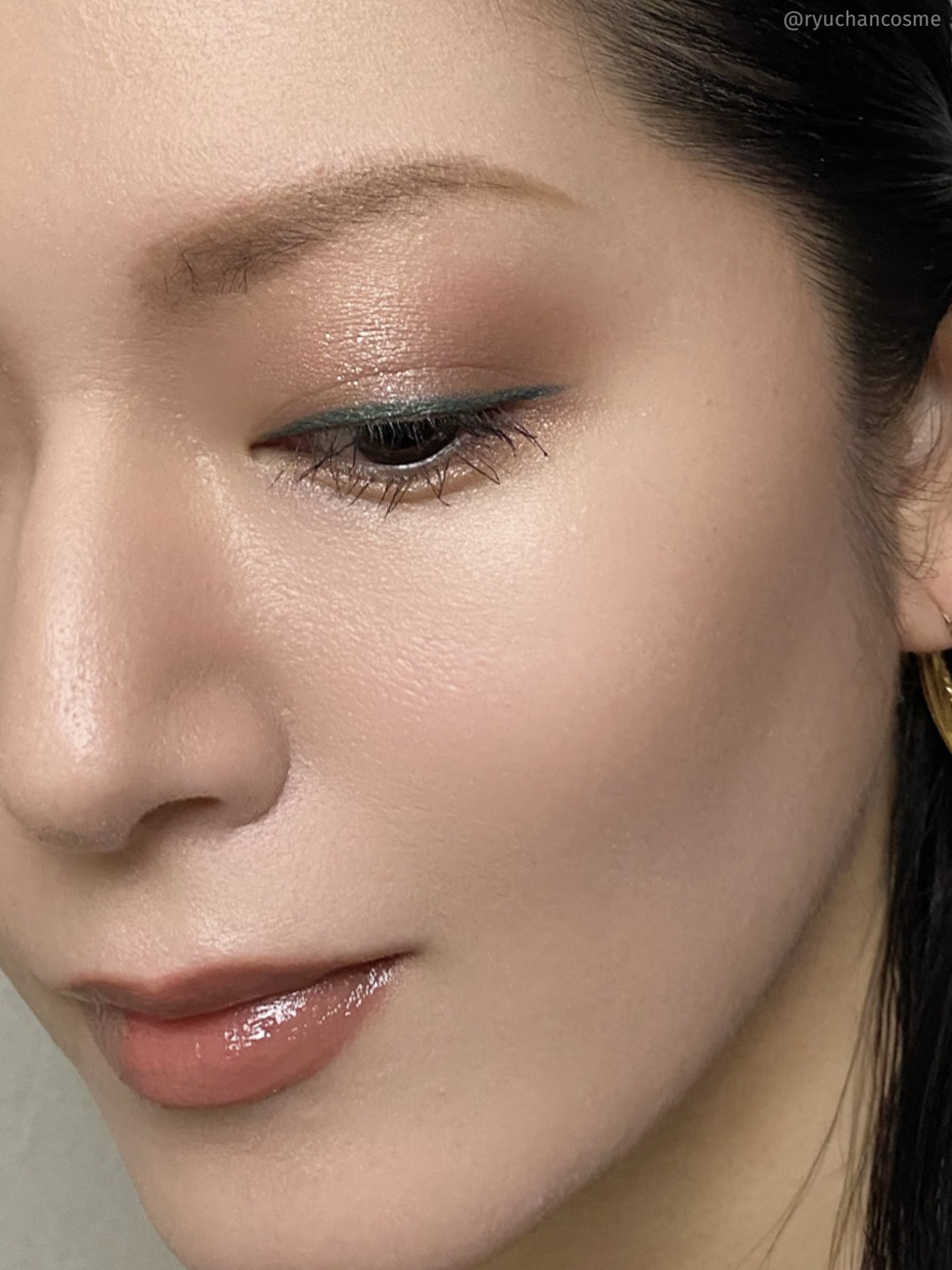 RMK インフィニシェイド シングル アイシャドウ 16 ピンク エスケープ (S) /RMK/単色アイシャドウを使ったクチコミ（3枚目）