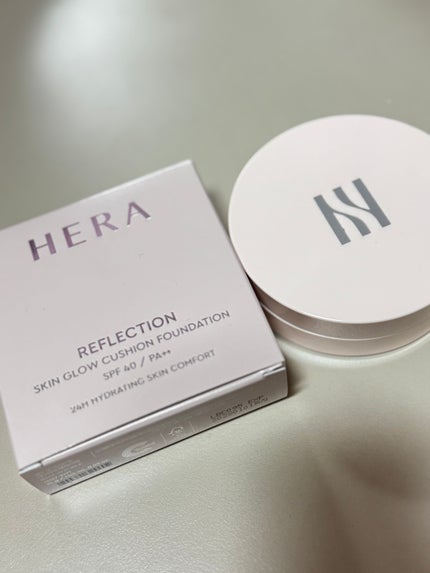 リフレクション スキン グロウ クッション ファンデーション/HERA/クッションファンデーションを使ったクチコミ(2枚目)