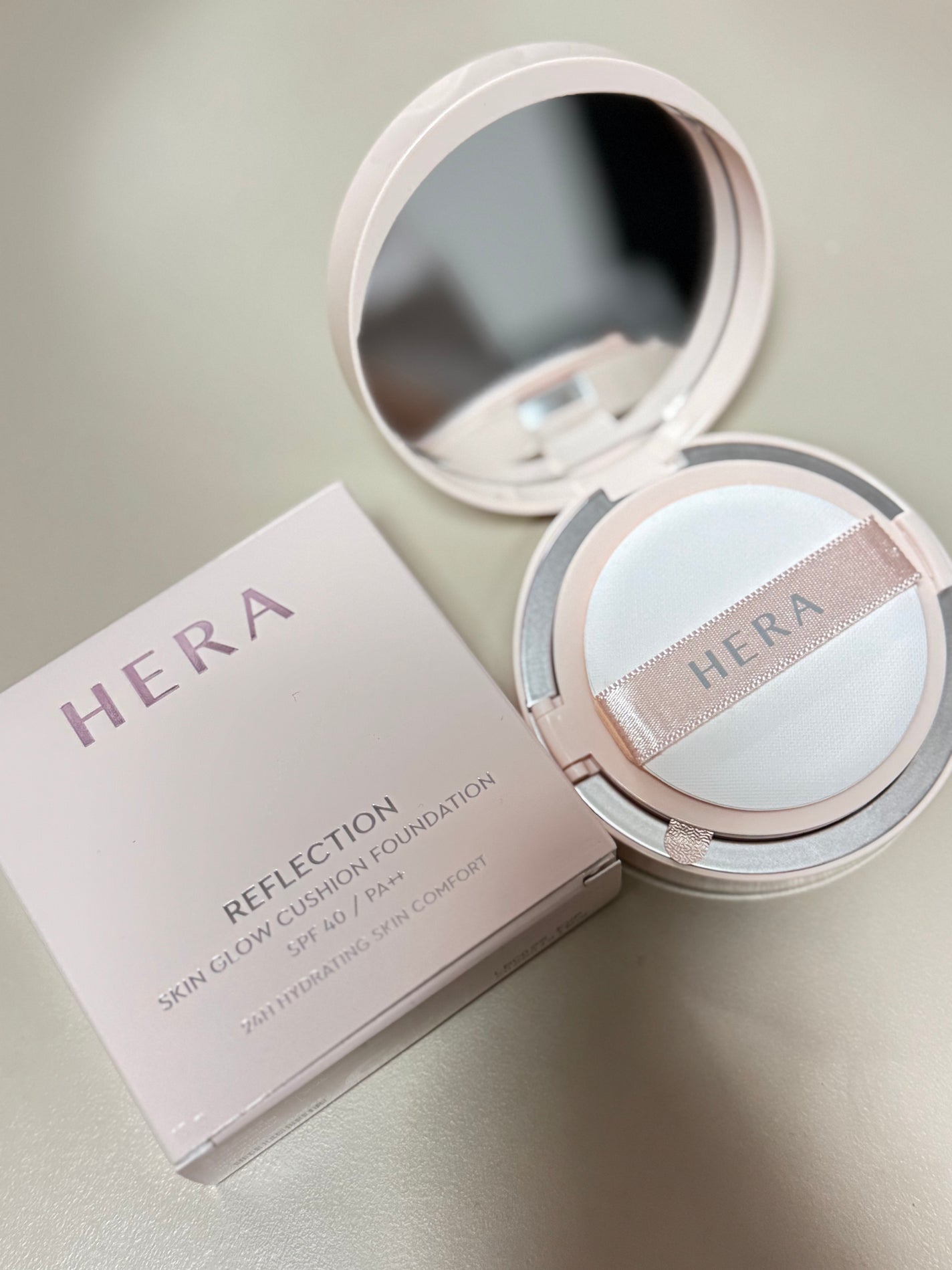 リフレクション スキン グロウ クッション ファンデーション/HERA/クッションファンデーションを使ったクチコミ(1枚目)