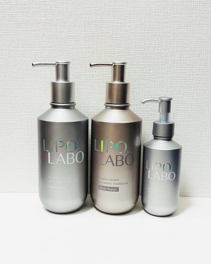 リポ ラボ ケラチンセラム ジェルモイスト シャンプー /トリートメントスリークリペア*/LIPO LABO/市販シャンプーを使ったクチコミ(6枚目)