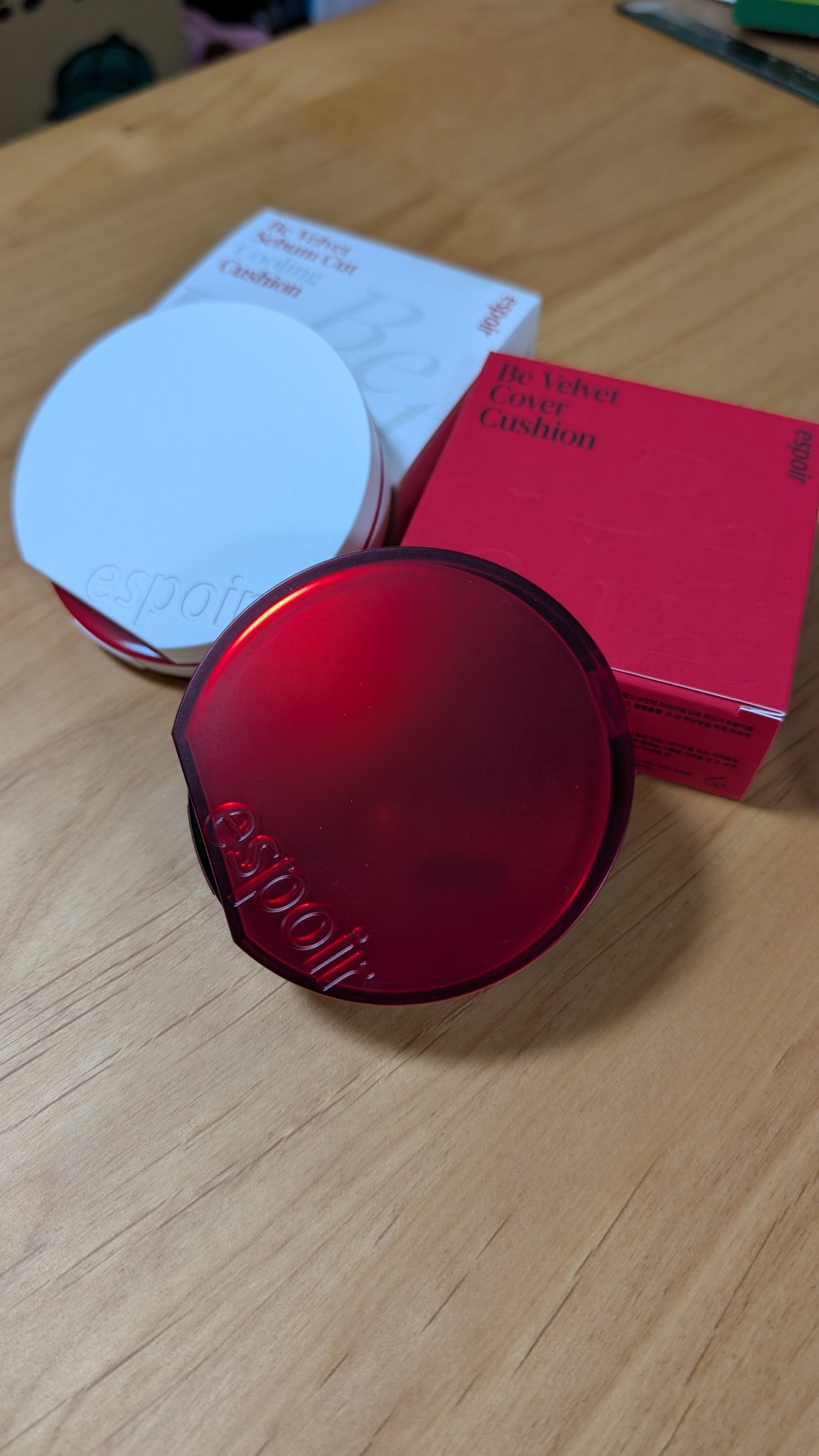 ビーベルベットカバークッション/espoir/クッションファンデーションを使ったクチコミ（1枚目）