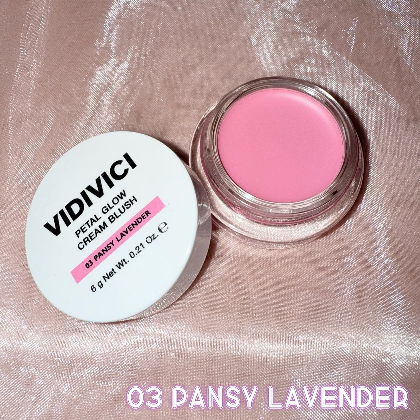 ペタルグロウクリームチーク/VIDIVICI/ジェル・クリームチークを使ったクチコミ(2枚目)