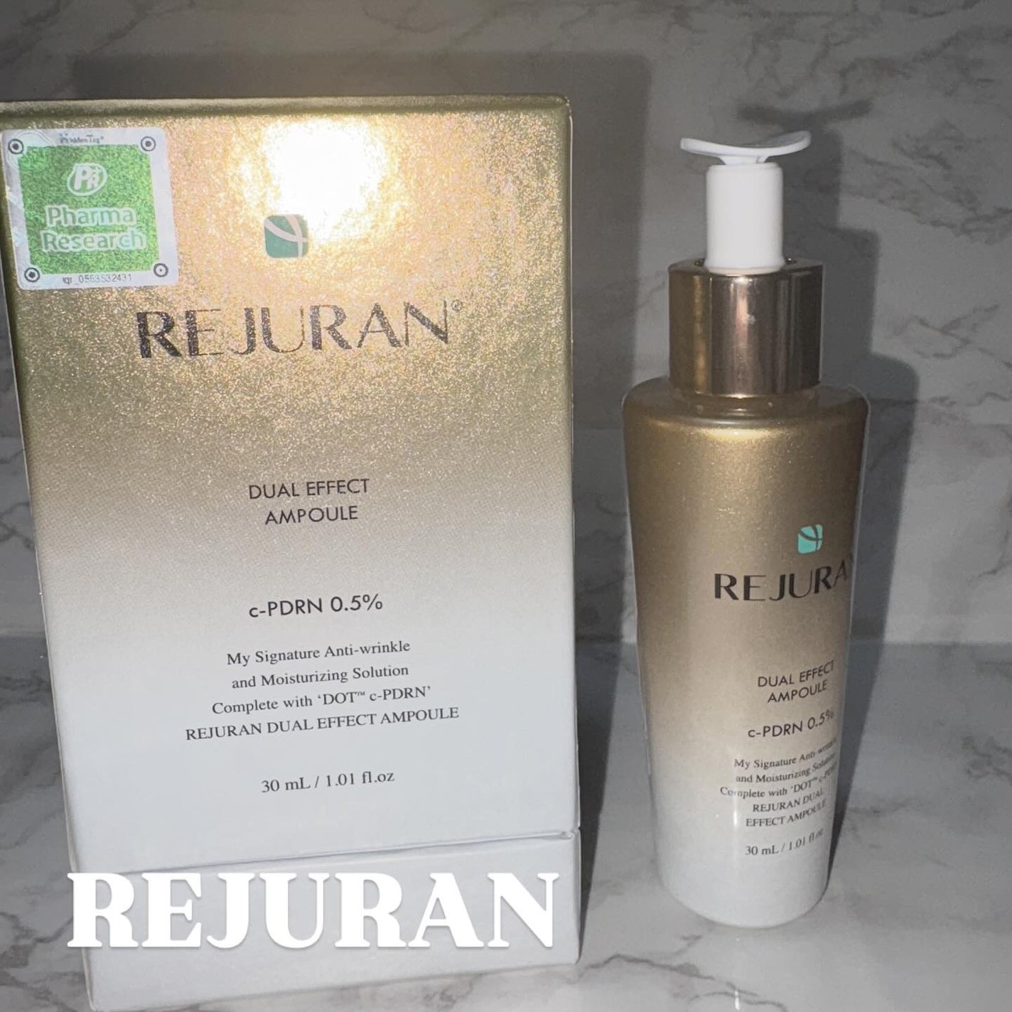REJURAN ãã¥ã¢ã«ãšãã§ã¯ãã¢ã³ãã« 30ml/REJURAN COSMETICS/çŸå®¹æ¶²ã䜿ã£ãã¯ãã³ãïŒ1æç®ïŒ