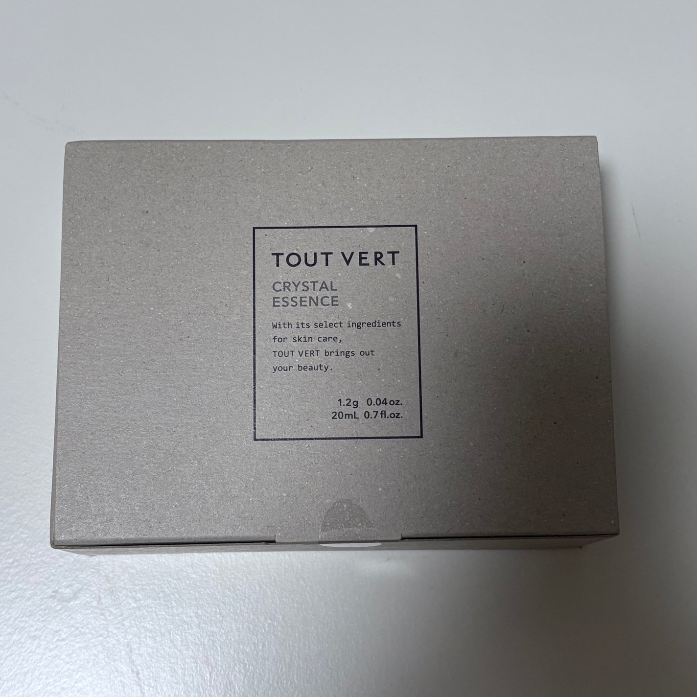 クリスタルエッセンス/TOUT VERT/美容液を使ったクチコミ(1枚目)