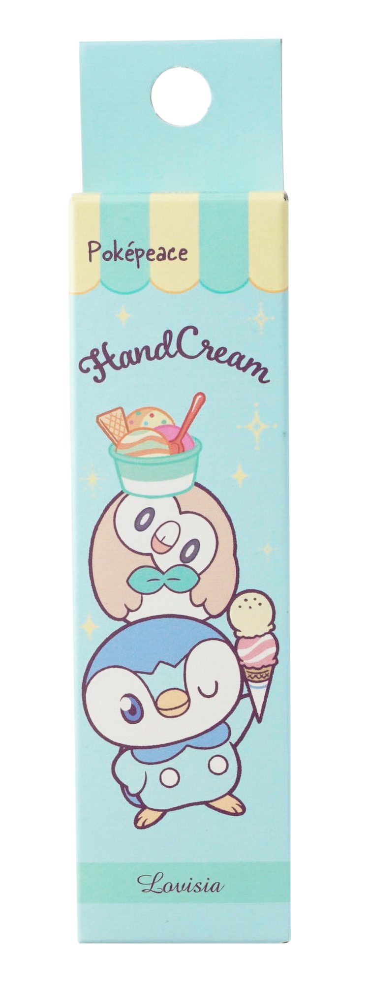 Lovisia ポケピースハンドクリーム ポッチャマ＆モクロー