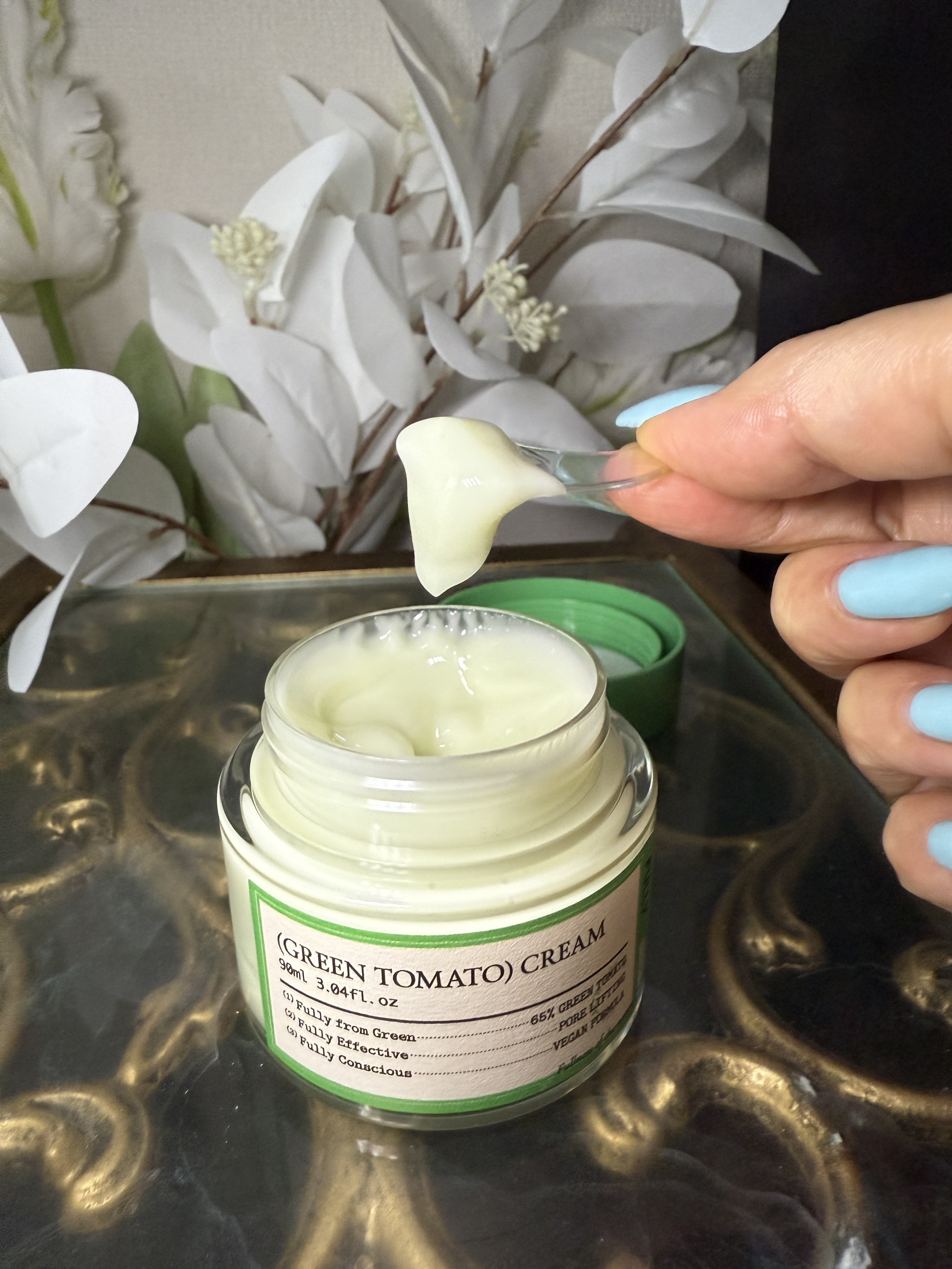グリーントマトクリーム/FULLY/フェイスクリームを使ったクチコミ（2枚目）