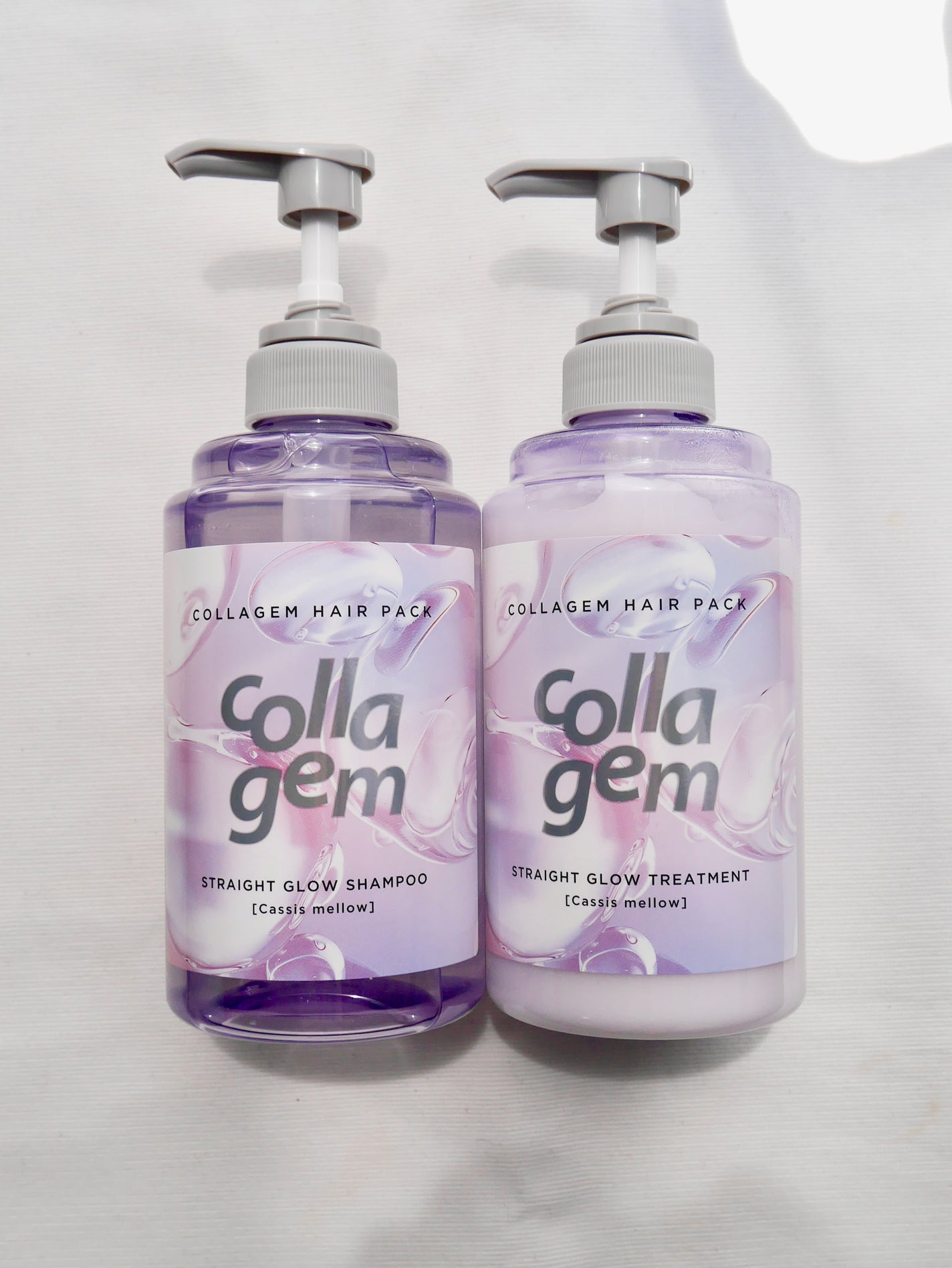 コラジェム ストレートグロウシャンプー/トリートメント/collagem/市販シャンプーを使ったクチコミ(1枚目)