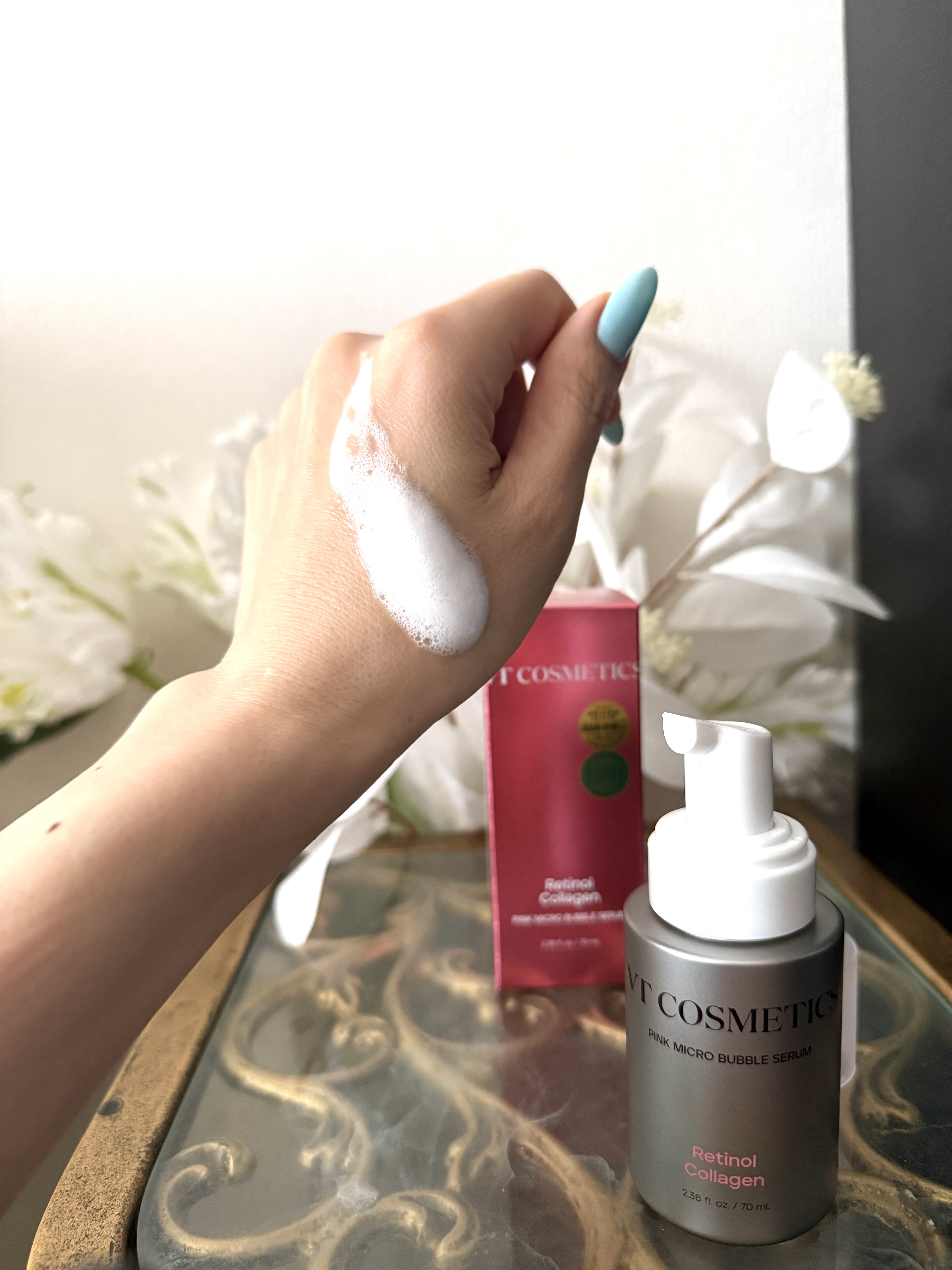 AZ AHA レッドマイクロバブルセラム 70mL/VT/美容液を使ったクチコミ（2枚目）