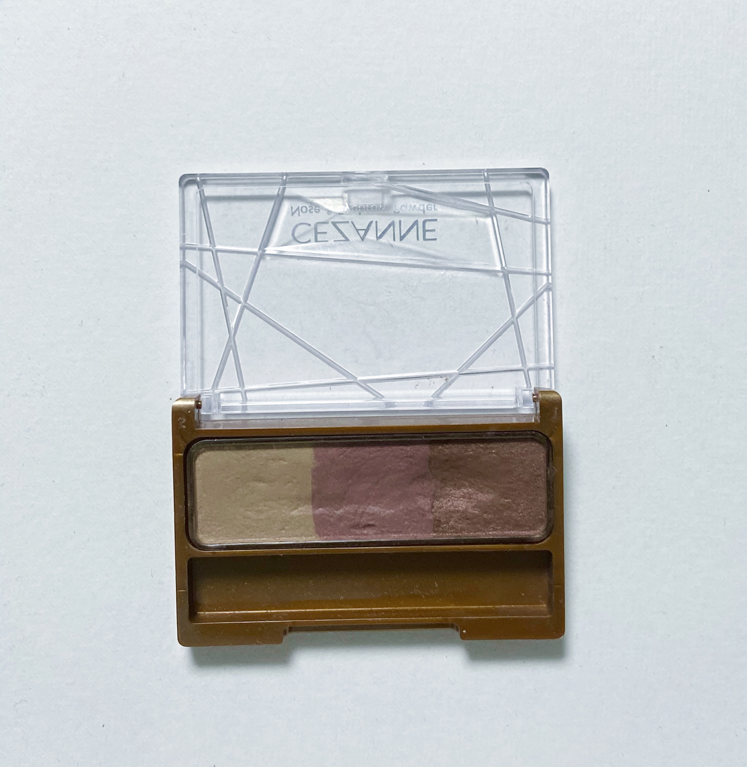 ノーズ＆アイブロウパウダー/CEZANNE/パウダーアイブロウを使ったクチコミ（2枚目）