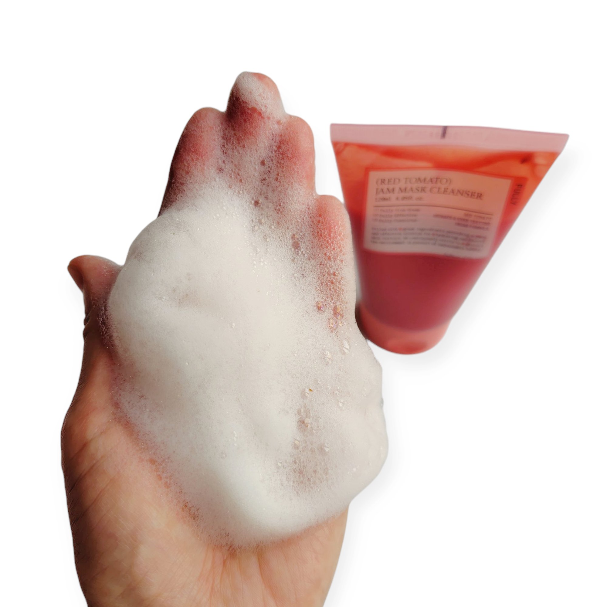 レッドトマトジャムマスククレンザー/FULLY/その他洗顔料を使ったクチコミ（3枚目）