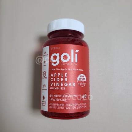 アップルサイダービネガーグミ/goli/健康サプリメントを使ったクチコミ(1枚目)