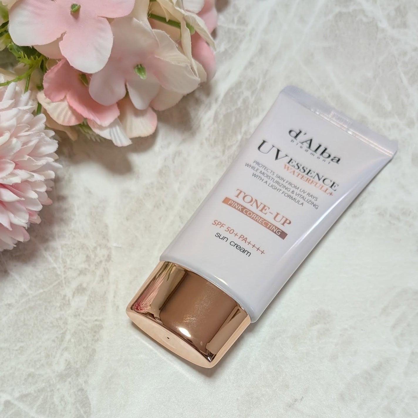 ウォータフルトーンアップサンクリーム/ダルバ/日焼け止めクリームを使ったクチコミ(3枚目)