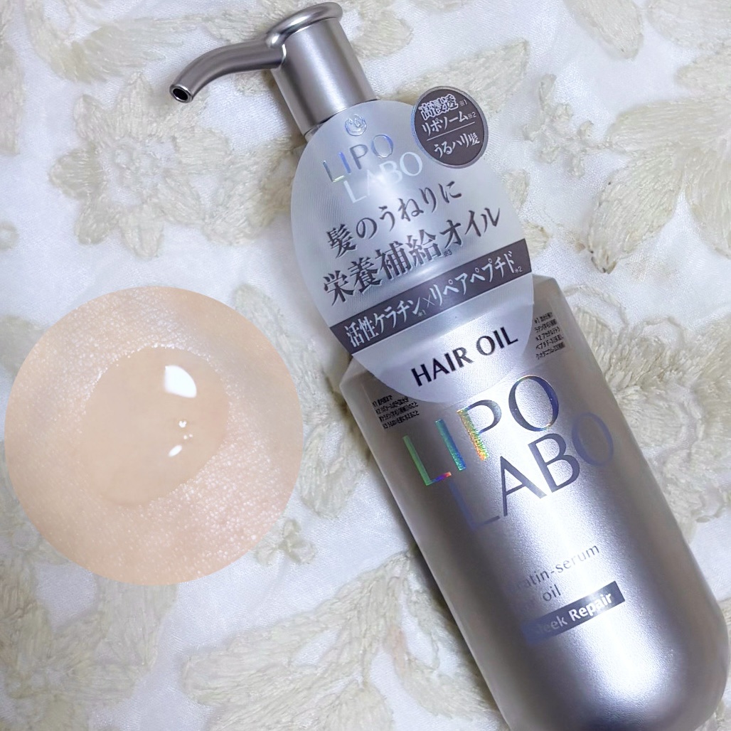 リポ ラボ ケラチンセラム ジェルモイスト シャンプー /トリートメントスリークリペア＊/LIPO　LABO/市販シャンプーを使ったクチコミ（2枚目）