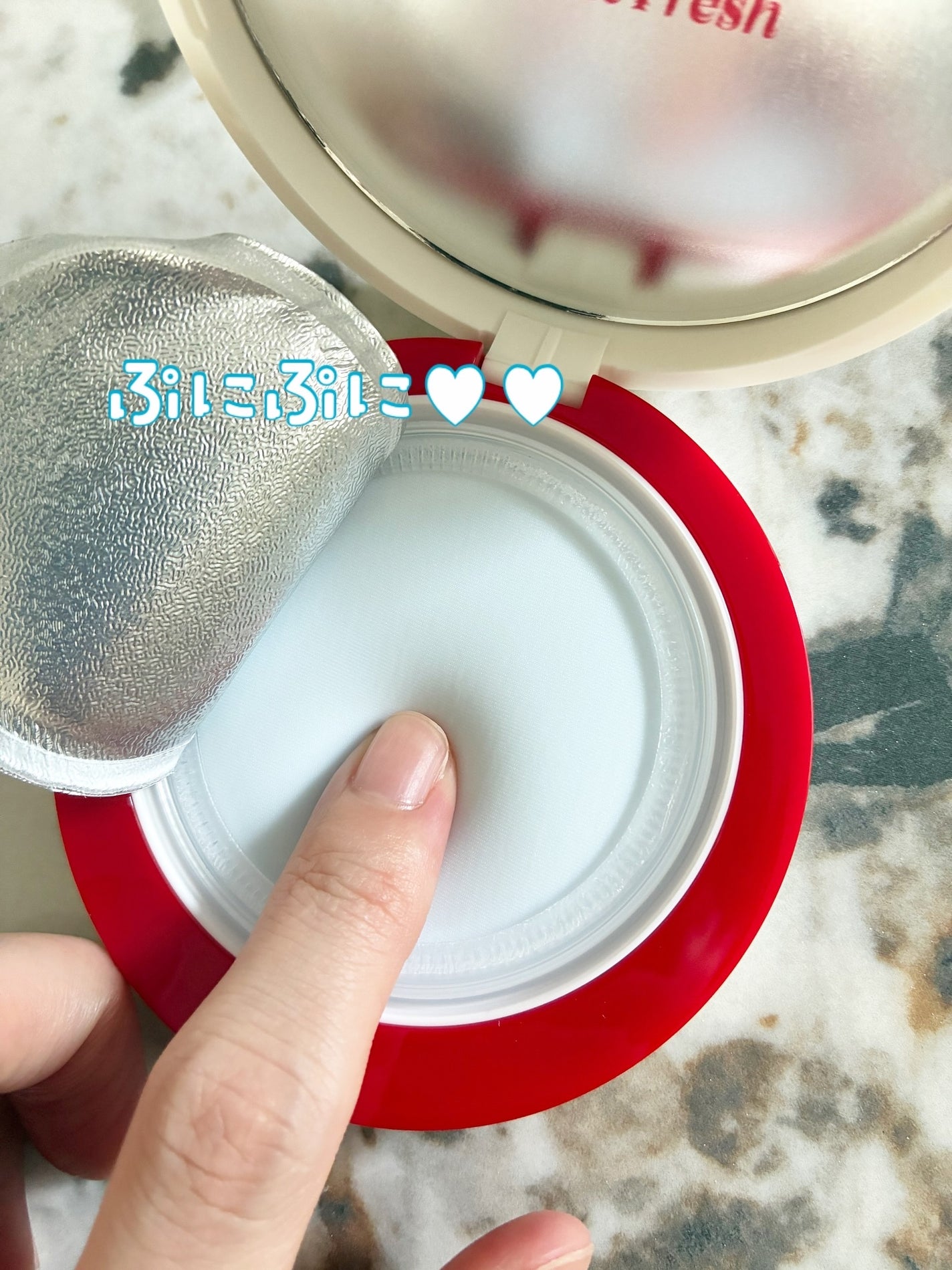 ビーベルベットカバークッション/espoir/クッションファンデーションを使ったクチコミ(4枚目)