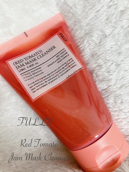 レッドトマトジャムマスククレンザー/FULLY/洗顔フォームを使ったクチコミ(1枚目)