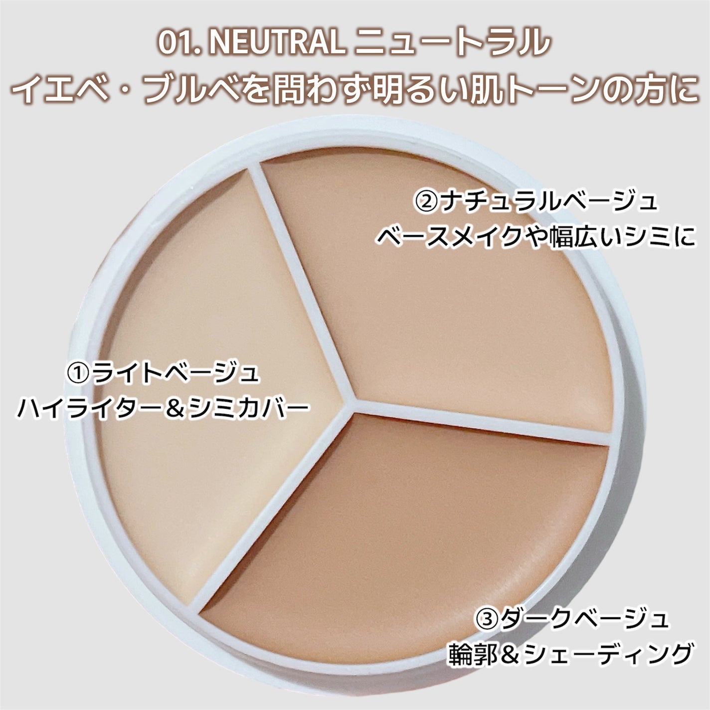 カバーアッププロコンシーラー/TFIT/パレットコンシーラーを使ったクチコミ(2枚目)