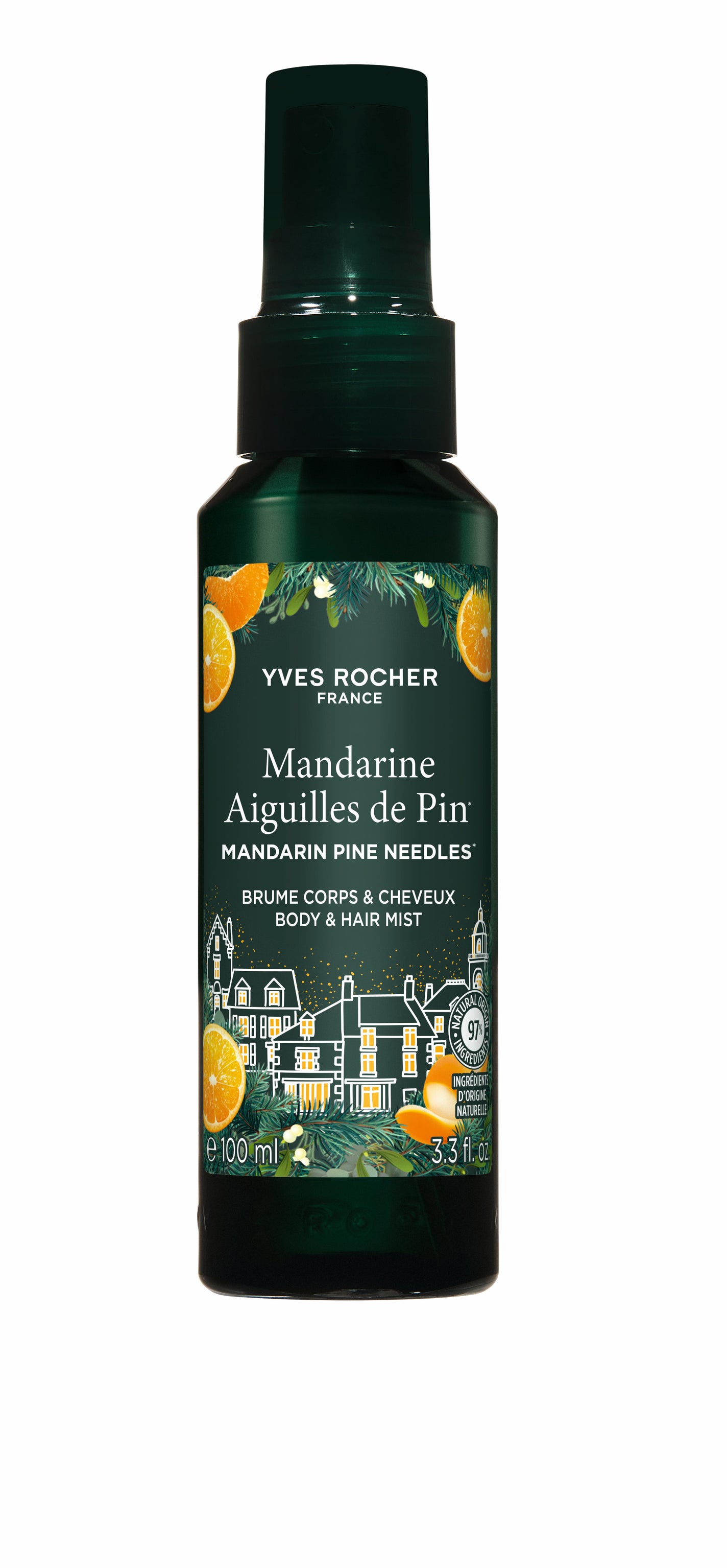ヘア&ボディミスト マンダリン&パインニードル イヴ・ロシェ
