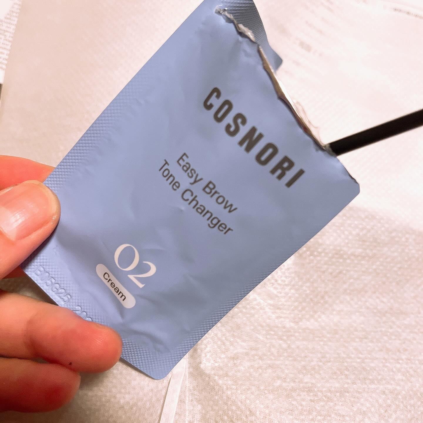 イージーブロウトーンチェンジャー/COSNORI/その他アイブロウを使ったクチコミ（3枚目）