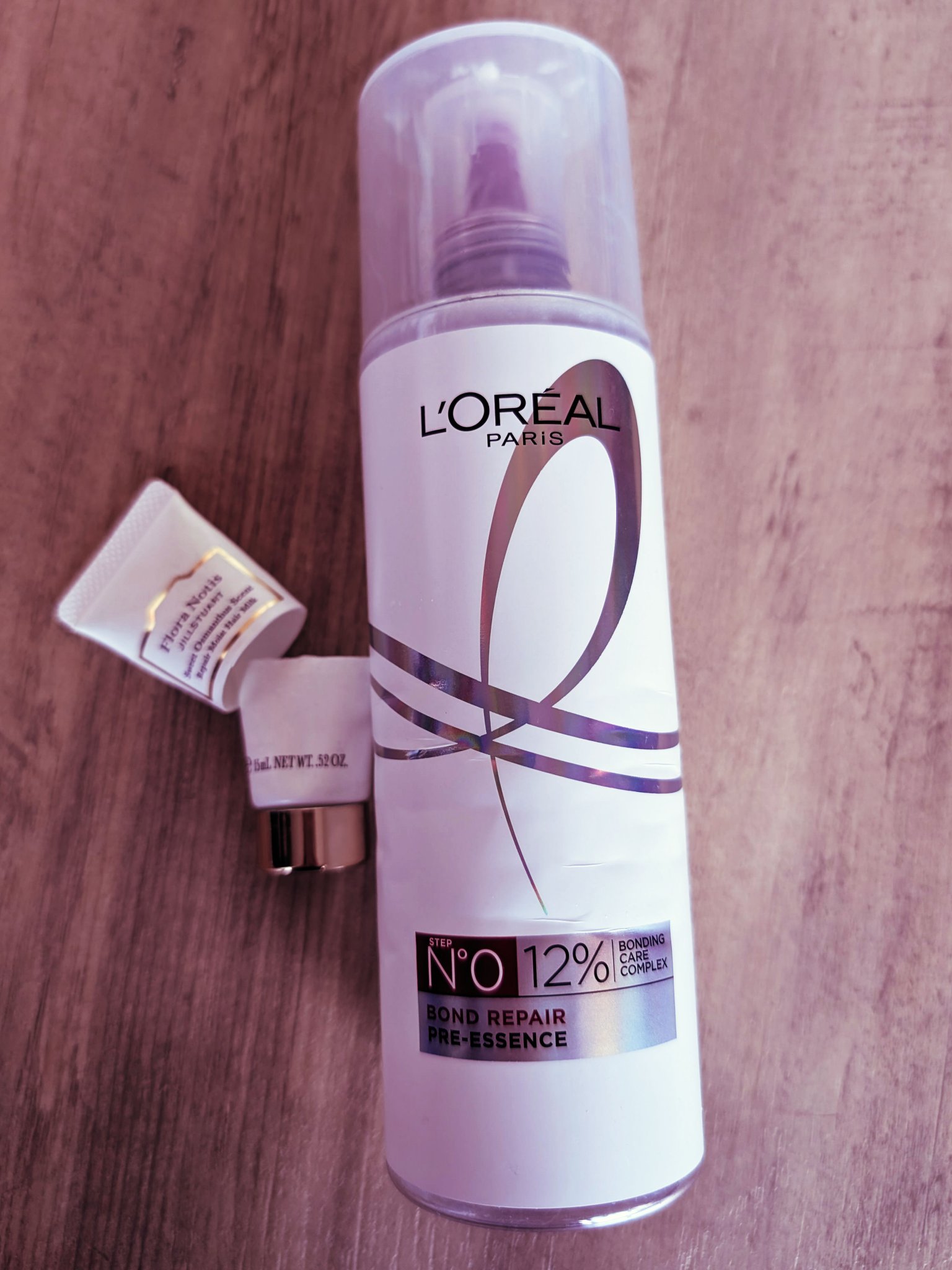 ロレアル パリ ボンド リペア 導入エッセンス/ロレアル パリ/洗い流すヘアトリートメントを使ったクチコミ（1枚目）