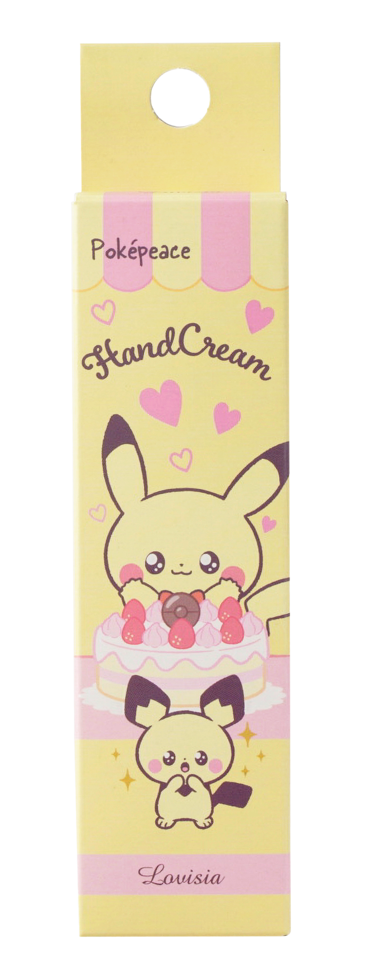 Lovisia ポケピースハンドクリーム ピカチュウ＆ピチュー