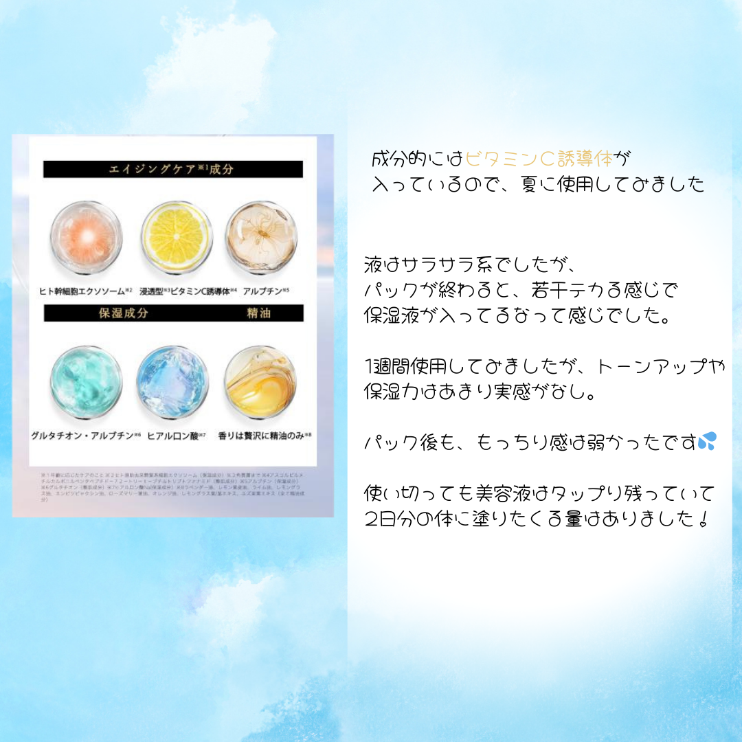 ルルルン ハイドラ EX マスク/ルルルン/シートマスク・パックを使ったクチコミ(2枚目)