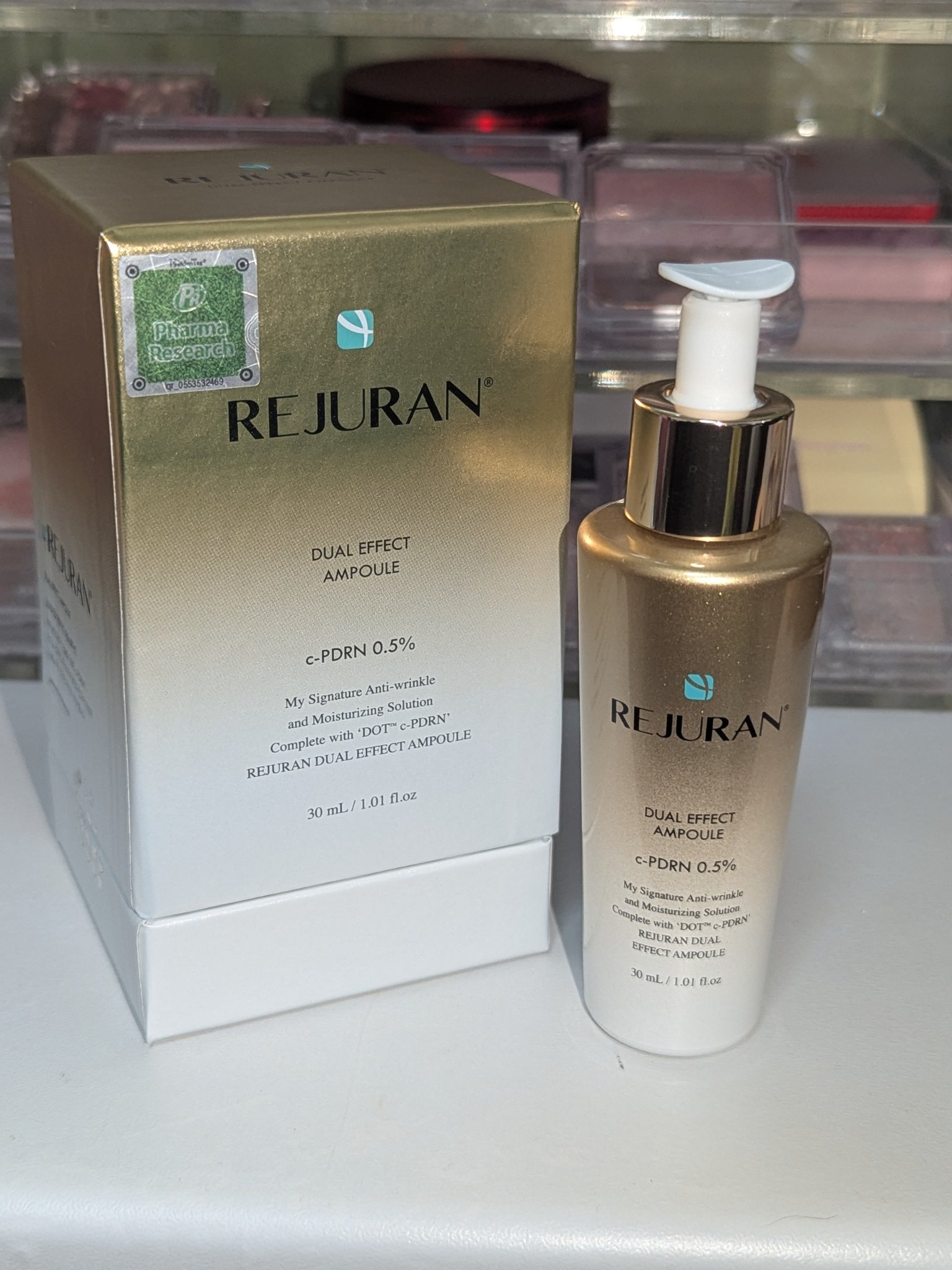 REJURAN デュアル エフェクト アンプル 30mL/REJURAN COSMETICS/美容液を使ったクチコミ（2枚目）