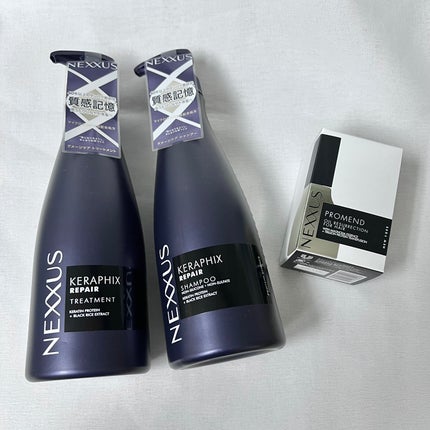 ケラフィックスリペア シャンプー・トリートメント/NEXXUS(ネクサス)/市販シャンプーを使ったクチコミ(3枚目)