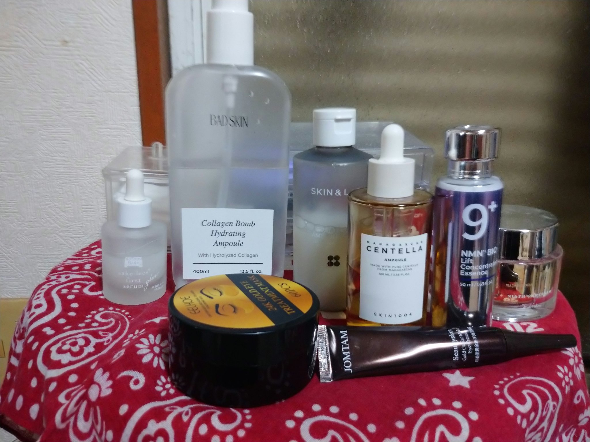 コラーゲンボムハイドレーティングアンプル/BAD SKIN/化粧水を使ったクチコミ（1枚目）