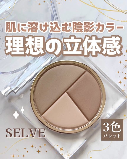 フォギーシェーディングパレット/SELVE/シェーディングを使ったクチコミ(1枚目)