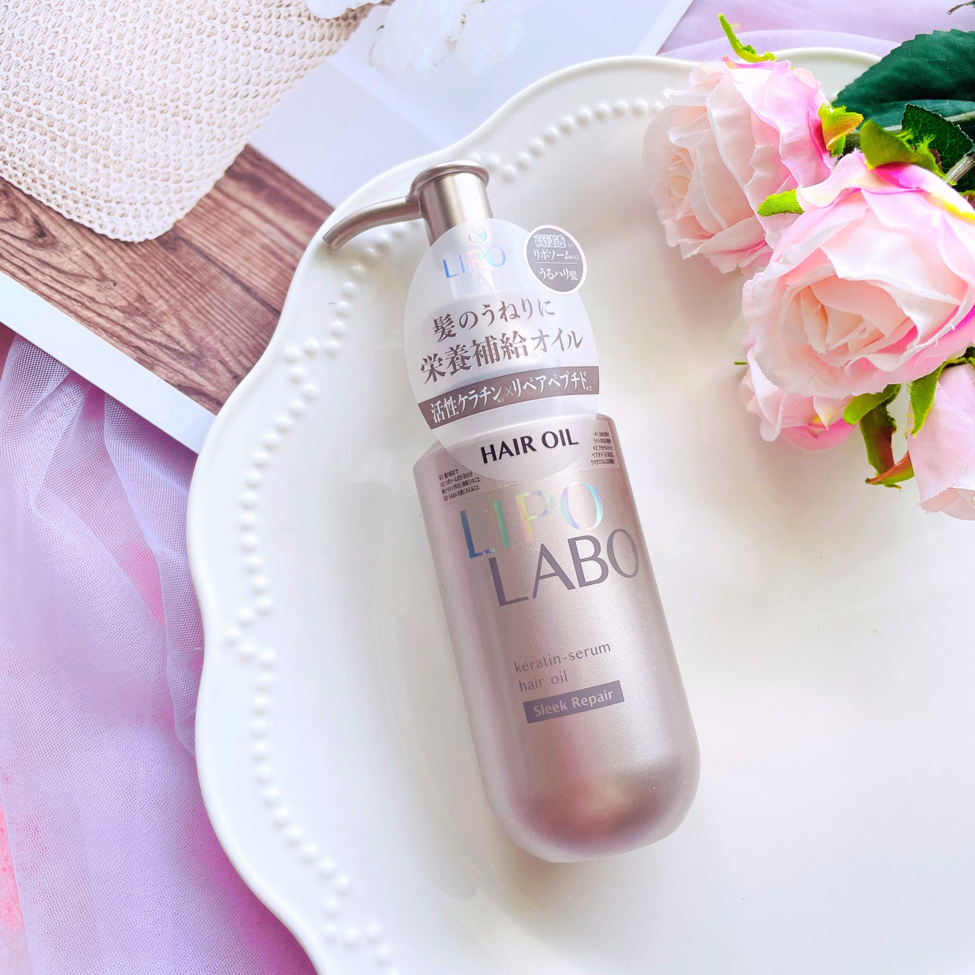 リポ ラボ ケラチンセラム ジェルモイスト シャンプー /トリートメントスリークリペア*/LIPO LABO/市販シャンプーを使ったクチコミ(6枚目)