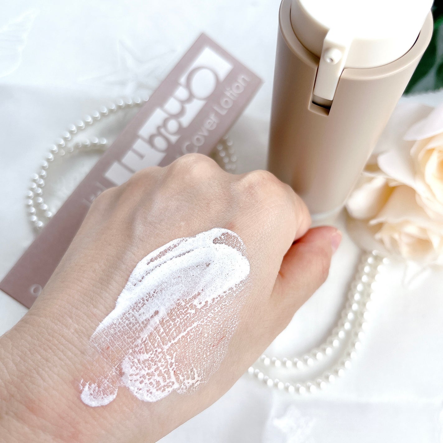 ナチュラルカバーローション/オブジェ/日焼け止めクリームを使ったクチコミ(4枚目)