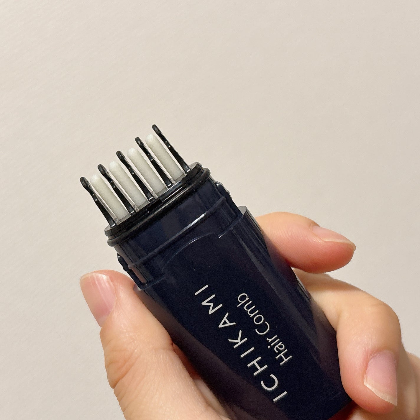 流し前髪キープコーム/いち髪/ヘアジェルを使ったクチコミ(3枚目)