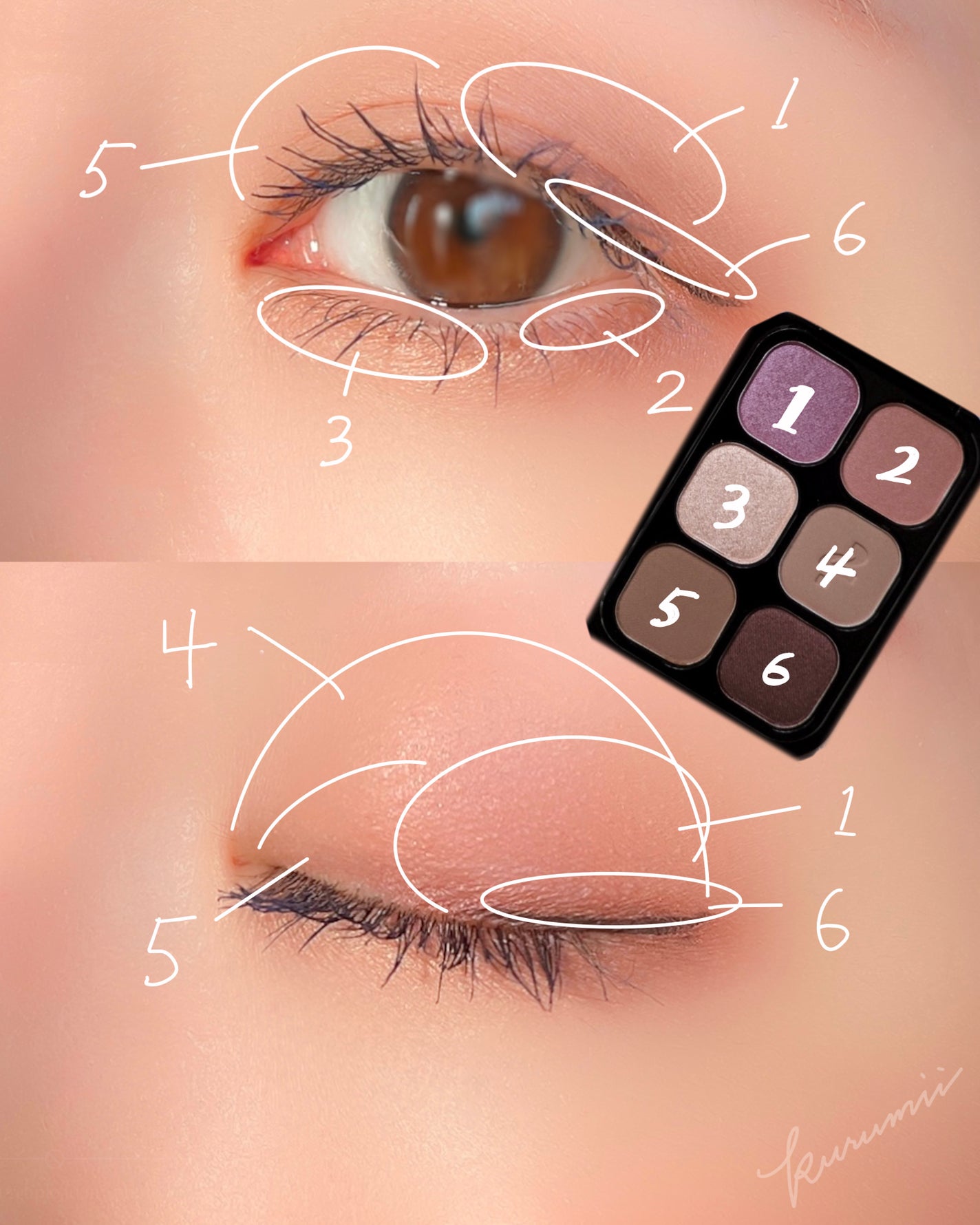 オッドバランスアイパレット/TWO SLASH FOUR/アイシャドウパレットを使ったクチコミ(5枚目)