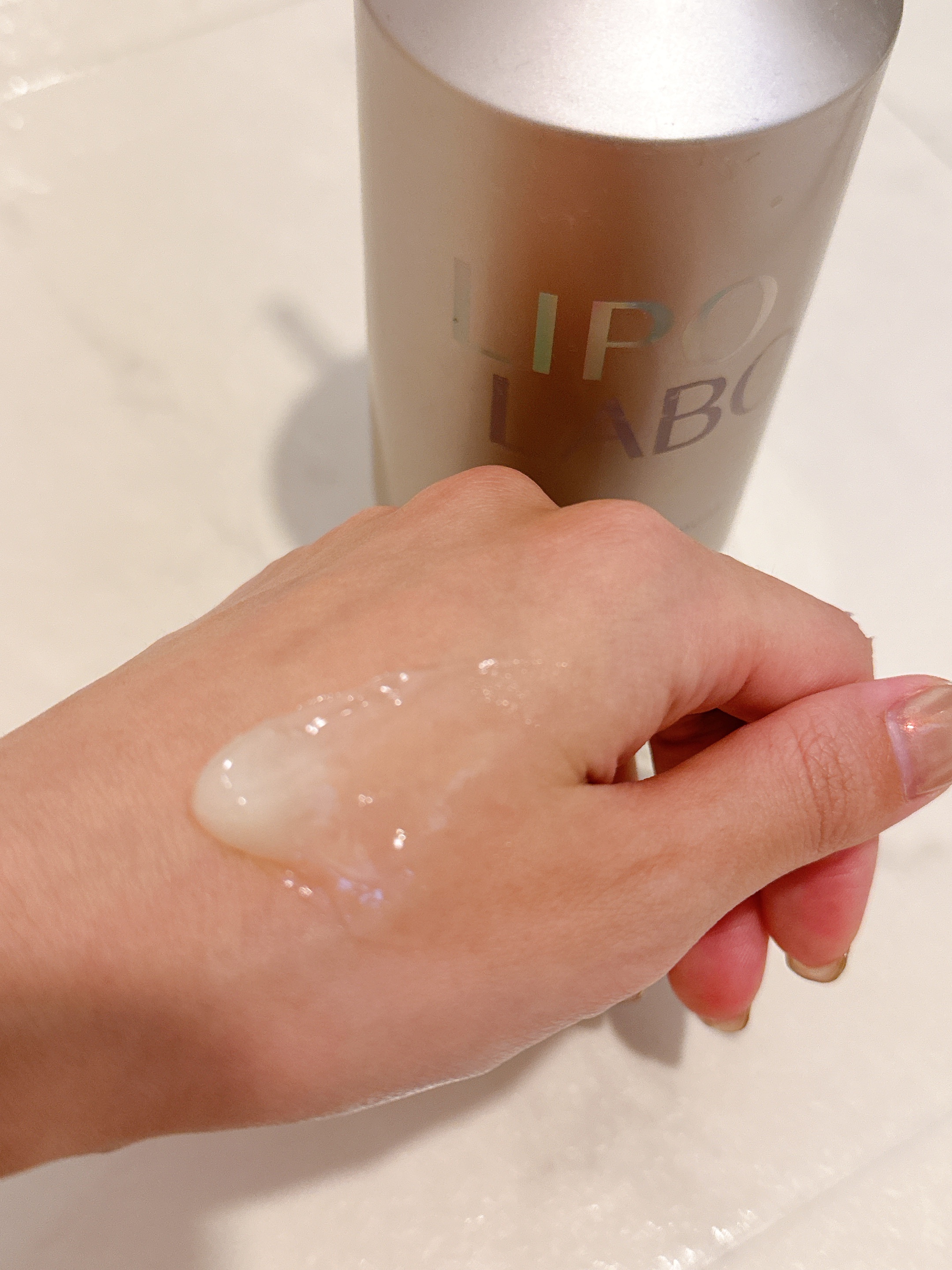 リポ ラボ ケラチンセラム ジェルモイスト シャンプー /トリートメントスリークリペア＊/LIPO　LABO/市販シャンプーを使ったクチコミ（1枚目）